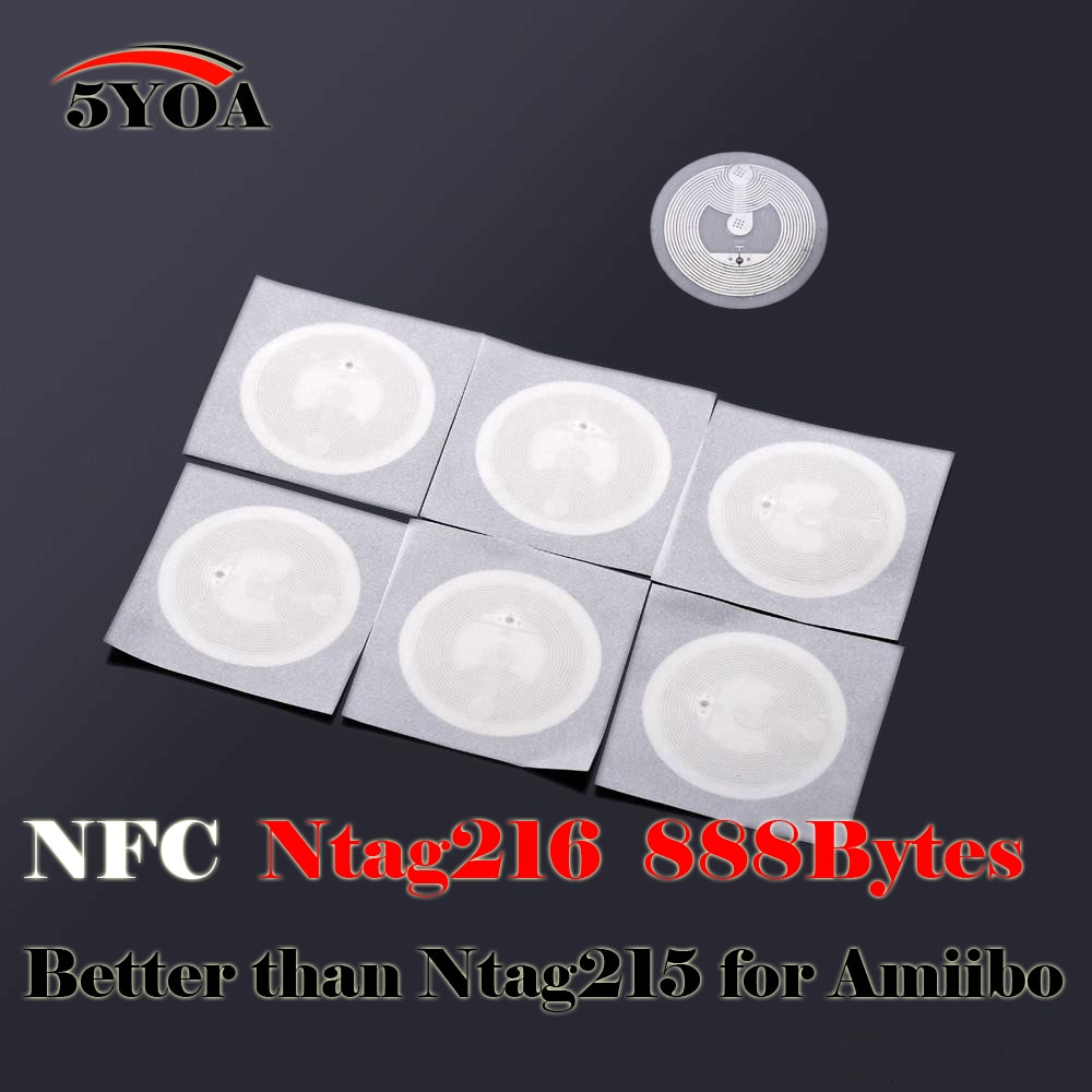 10pcs NFC Ntag216 888 Ʈ ± ƼĿ   2 NFC ȭ    